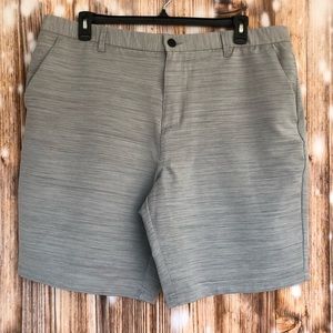 George Heather Light Gray Shorts